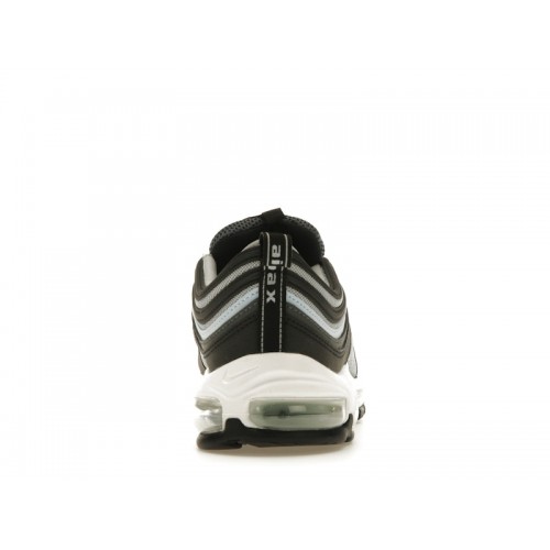 Кроссы Nike Air Max 97 Black Iron Grey Blue Tint - мужская сетка размеров
