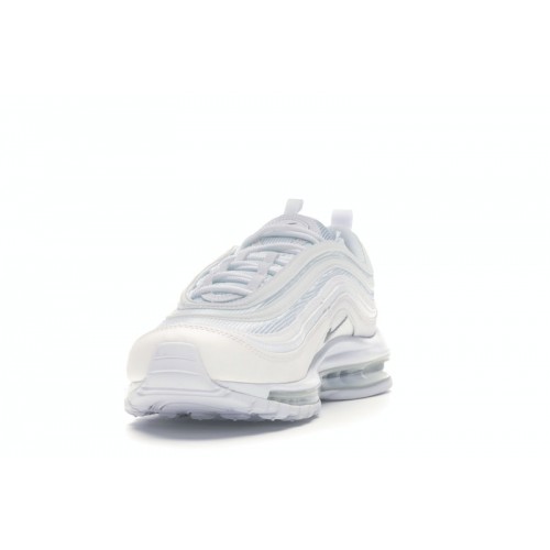 Кроссы Nike Air Max 97 Triple White Wolf Grey - мужская сетка размеров