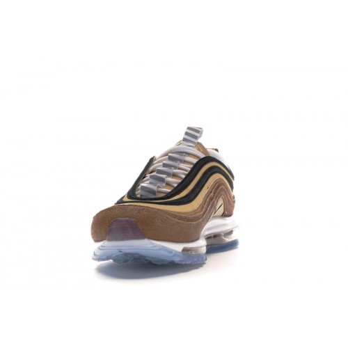 Кроссы Nike Air Max 97 Shipping Box Ale Brown - мужская сетка размеров