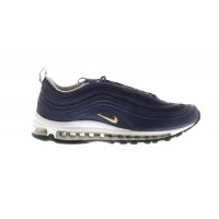 Кроссовки Nike Air Max 97 Midnight Navy Metallic Gold