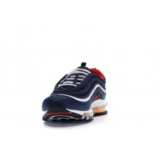 Nike Air Max 97 Midnight Navy Habanero Red