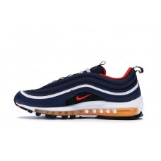 Nike Air Max 97 Midnight Navy Habanero Red