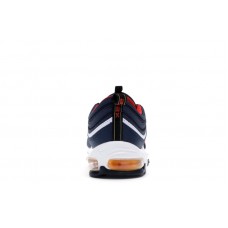 Nike Air Max 97 Midnight Navy Habanero Red
