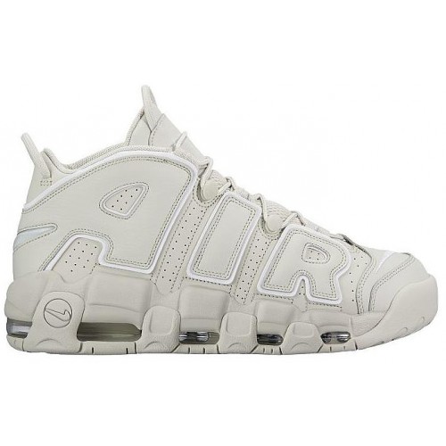 Кроссы Nike Air More Uptempo Light Bone - мужская сетка размеров