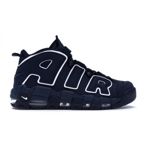 Кроссы Nike Air More Uptempo Obsidian - мужская сетка размеров