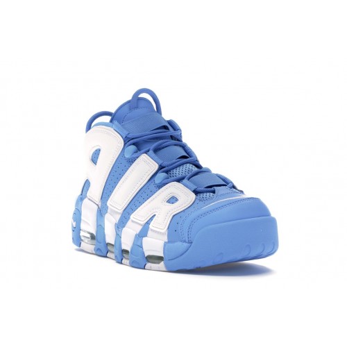 Кроссы Nike Air More Uptempo University Blue - мужская сетка размеров