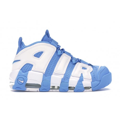 Кроссы Nike Air More Uptempo University Blue - мужская сетка размеров