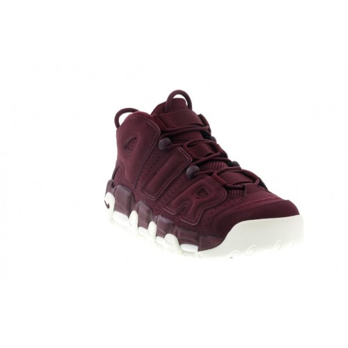 Кроссы Nike Air More Uptempo Night Maroon - мужская сетка размеров