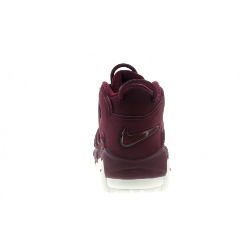 Кроссы Nike Air More Uptempo Night Maroon - мужская сетка размеров