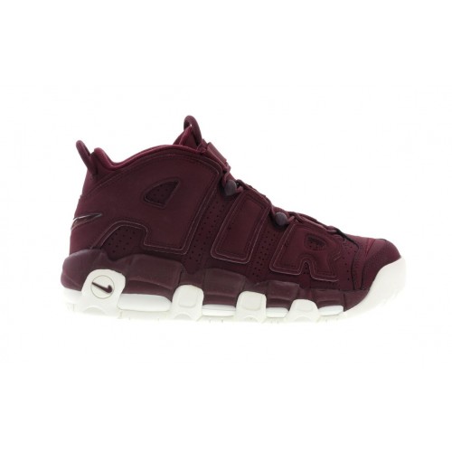 Кроссы Nike Air More Uptempo Night Maroon - мужская сетка размеров