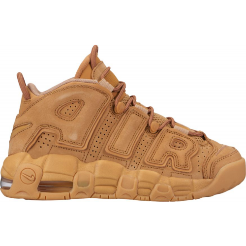 Кроссы Nike Air More Uptempo Flax (GS) - подростковая сетка размеров