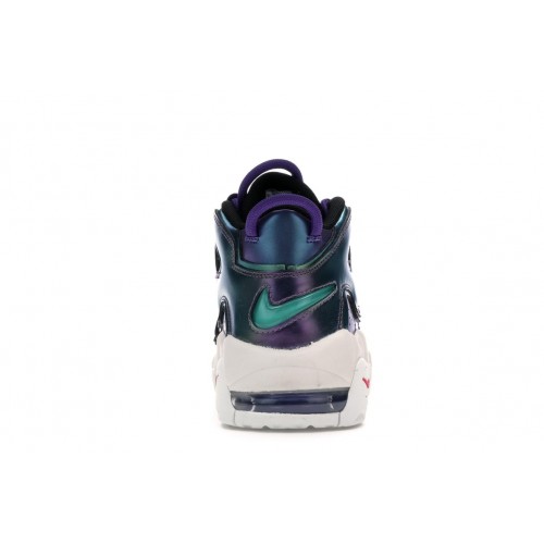 Кроссы Nike Air More Uptempo Iridescent Purple (GS) - подростковая сетка размеров