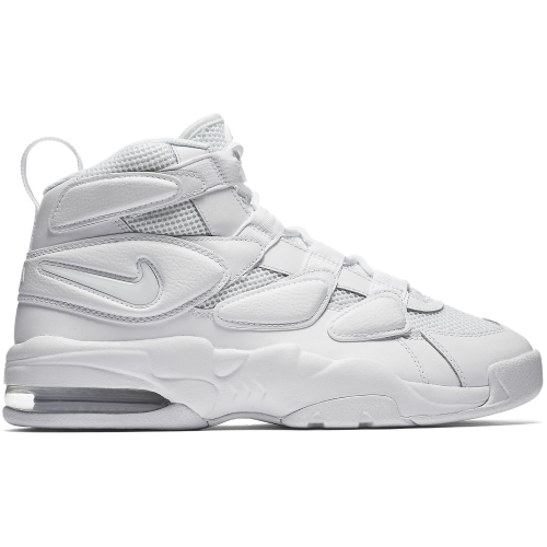 Кроссы Nike Air Max 2 Uptempo 94 Triple White - мужская сетка размеров