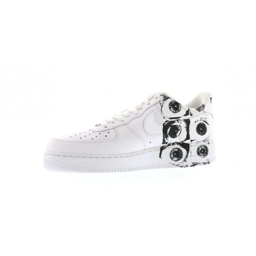 Кроссы Nike Air Force 1 Low Supreme Comme des Garcons Shirt - мужская сетка размеров