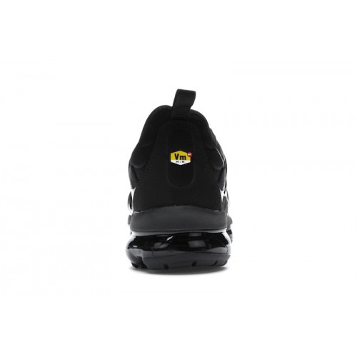 Кроссы Nike Air VaporMax Plus Triple Black - мужская сетка размеров
