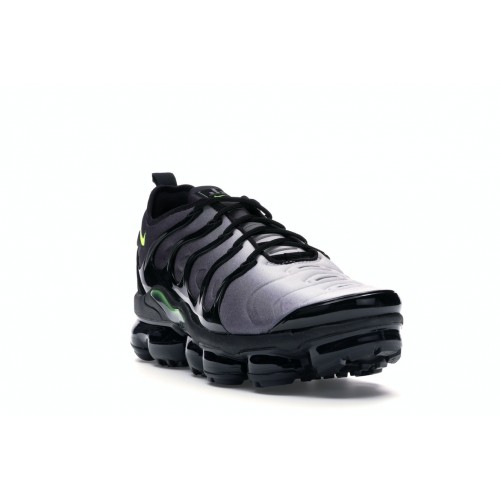 Кроссы Nike Air VaporMax Plus Black Volt - мужская сетка размеров