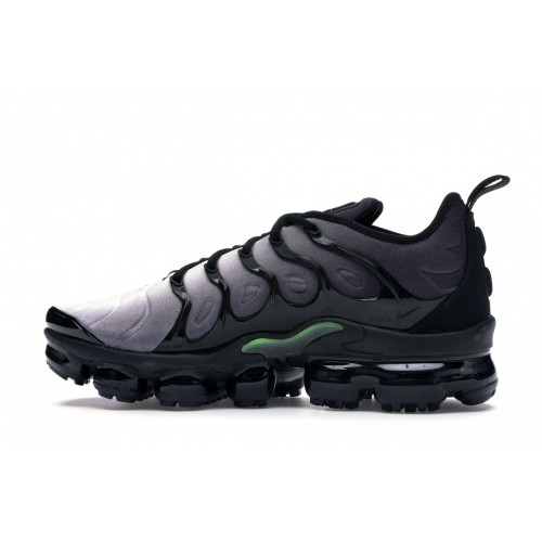 Кроссы Nike Air VaporMax Plus Black Volt - мужская сетка размеров