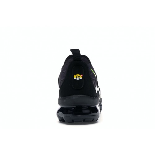 Кроссы Nike Air VaporMax Plus Black Volt - мужская сетка размеров