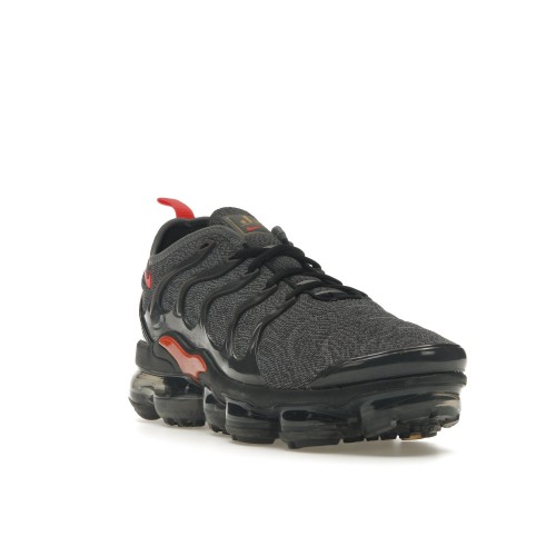 Кроссы Nike Air VaporMax Plus Cool Grey Team Orange - мужская сетка размеров