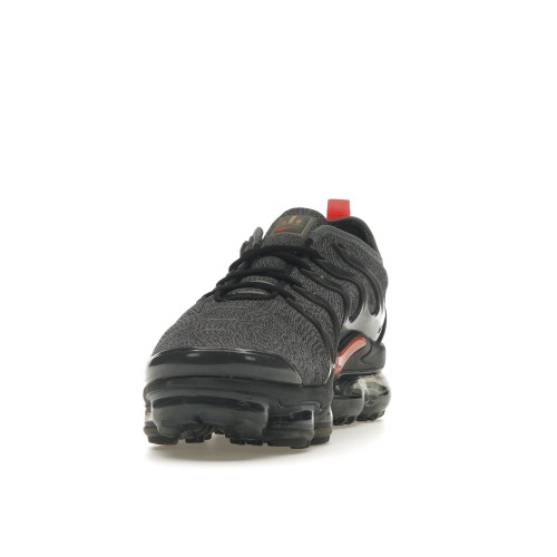 Кроссы Nike Air VaporMax Plus Cool Grey Team Orange - мужская сетка размеров