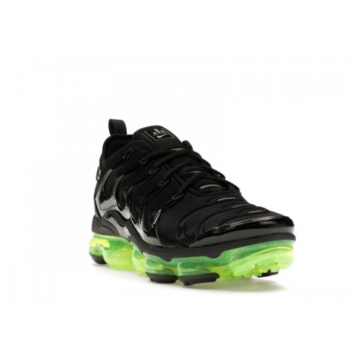 Nike Air VaporMax Plus Black Volt - мужская сетка размеров