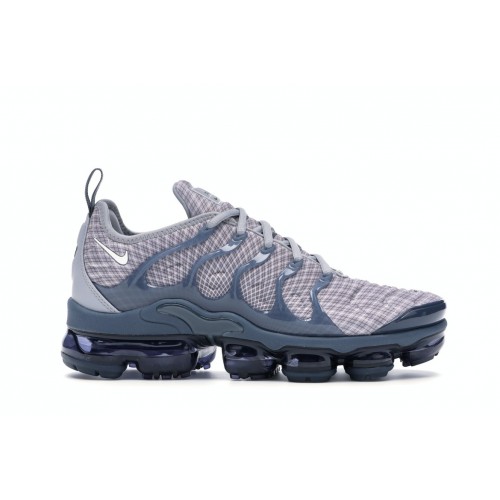 Кроссы Nike Air VaporMax Plus Wolf Grey Dark Grey White - мужская сетка размеров