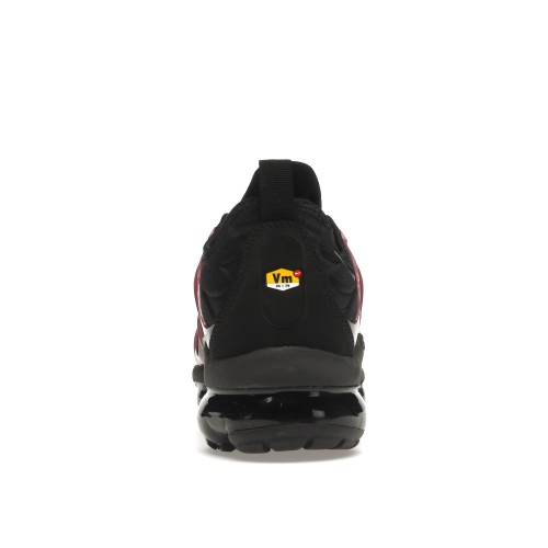 Кроссы Nike Air VaporMax Plus Black Noble Red - мужская сетка размеров