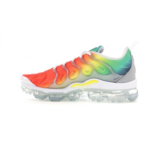 Кроссы Nike Air VaporMax Plus Rainbow - мужская сетка размеров