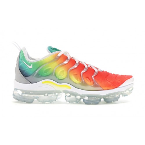 Кроссы Nike Air VaporMax Plus Rainbow - мужская сетка размеров