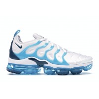 Кроссовки Nike Air VaporMax Plus White Blue Force Blue Fury