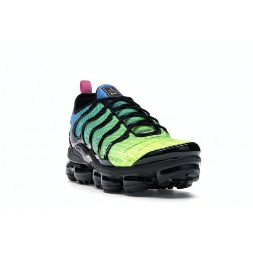 Кроссы Nike Air VaporMax Plus Aurora Green - мужская сетка размеров