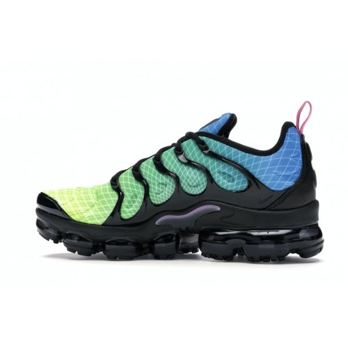 Кроссы Nike Air VaporMax Plus Aurora Green - мужская сетка размеров