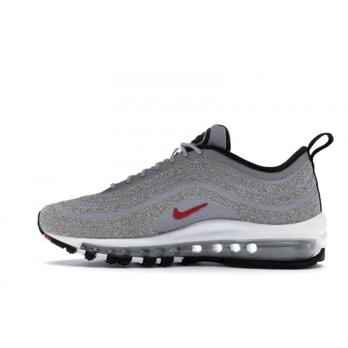 Кроссы Nike Air Max 97 LX Swarovski Silver Bullet (W) - женская сетка размеров