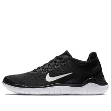 Женские Nike Free RN 2018 Black White  (W)