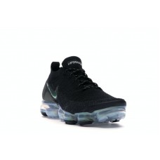 Nike Air VaporMax Flyknit 2 Black Metallic Silver Multi-Color