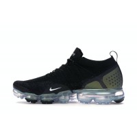 Nike Air VaporMax Flyknit 2 Black Metallic Silver Multi-Color