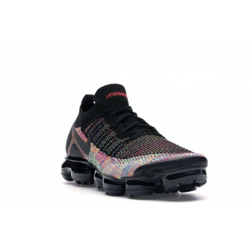 Кроссы Nike Air VaporMax 2 Black Multi-Color - мужская сетка размеров