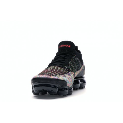 Кроссы Nike Air VaporMax 2 Black Multi-Color - мужская сетка размеров