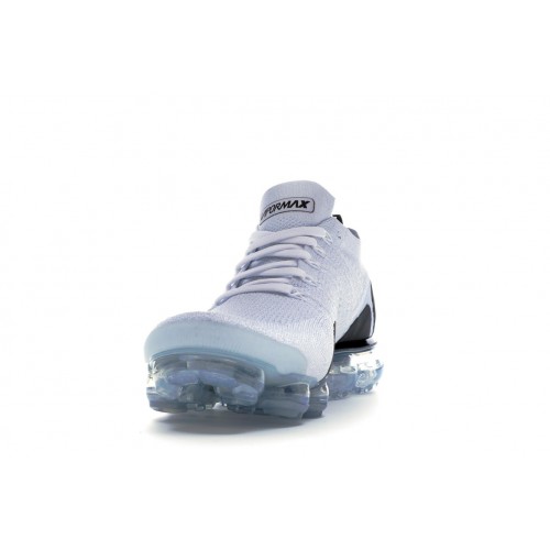 Кроссы Nike Air VaporMax 2 White Black - мужская сетка размеров