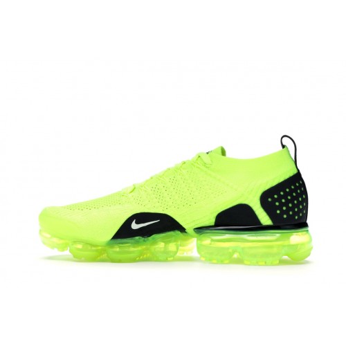 Кроссы Nike Air VaporMax 2 Volt - мужская сетка размеров