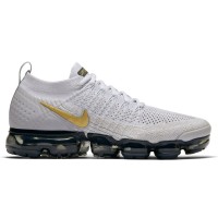 Женские кроссовки Nike Air VaporMax 2 Vast Grey Metallic Gold (W)