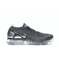 Женские кроссовки Nike Air VaporMax Flyknit 2 Dark Grey Chrome (W)