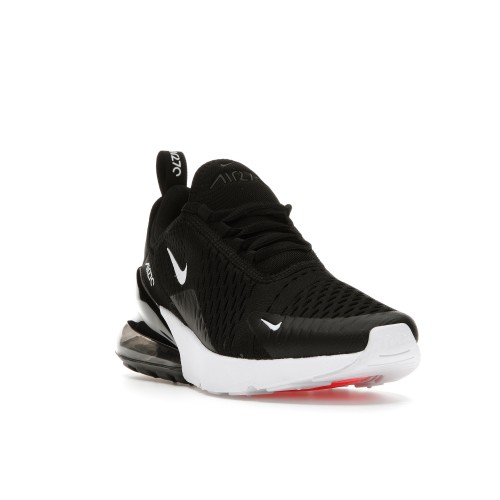Кроссы Nike Air Max 270 Black White (GS) - подростковая сетка размеров