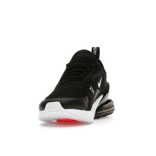 Кроссы Nike Air Max 270 Black White (GS) - подростковая сетка размеров