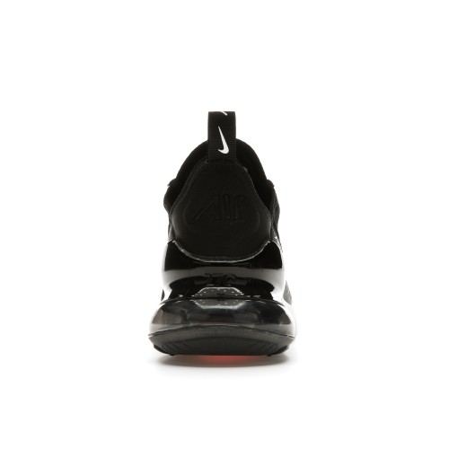 Кроссы Nike Air Max 270 Black White (GS) - подростковая сетка размеров