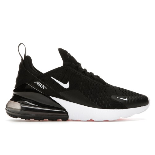 Кроссы Nike Air Max 270 Black White (GS) - подростковая сетка размеров