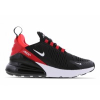 Подростковые кроссовки Nike Air Max 270 Black Red White (GS)