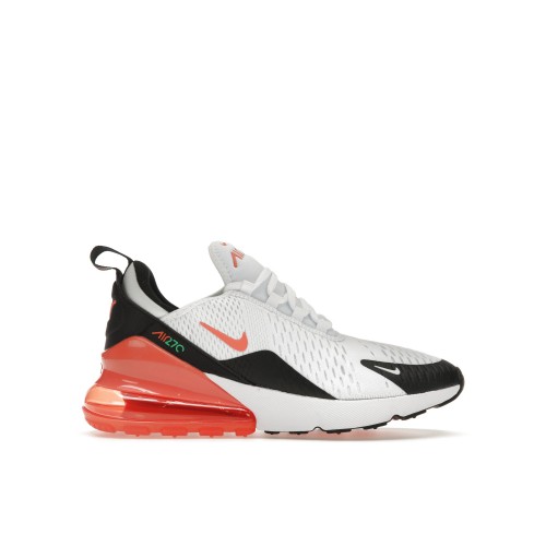 Кроссы Nike Air Max 270 White Turf Orange (GS) - подростковая сетка размеров