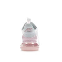 Подростковые Nike Air Max 270 White Light Smoke Grey Pink Foam (GS)