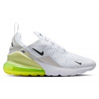 Подростковые кроссовки Nike Air Max 270 White Limelight Vast Grey Anthracite (GS)